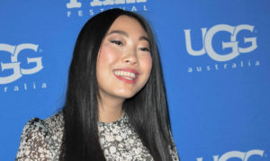 Awkwafina in Giambattista Valli at the Santa Barbara International Film ...