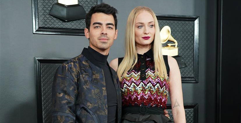 Sophie Turner and Joe Jonas at the SAG Awards 2020