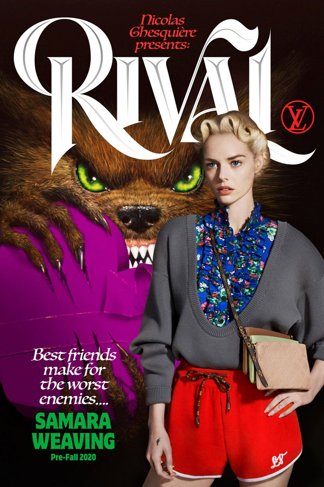 Louis Vuitton creates campaign inspired by pulp novels and B Movie graphics  for Pre-Fall 2020 collection