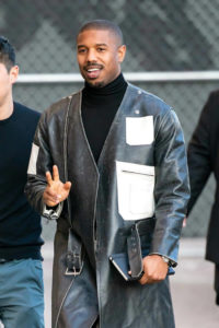 Michael B. Jordan in Raf Simons at 