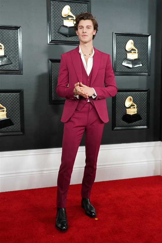 Grammy Awards 2020: Shawn Mendes in Louis Vuitton - Tom + Lorenzo