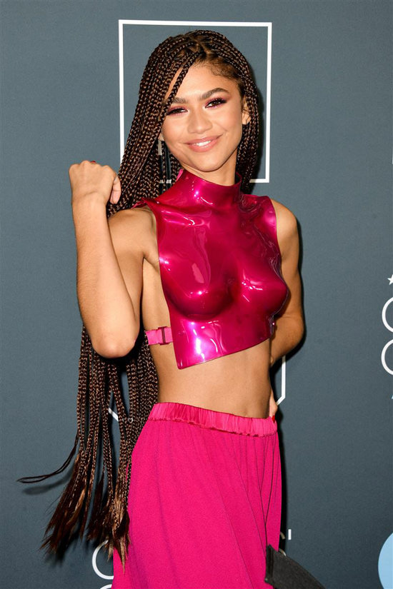 Miss Zendaya heads out into battle in the hottest. 
