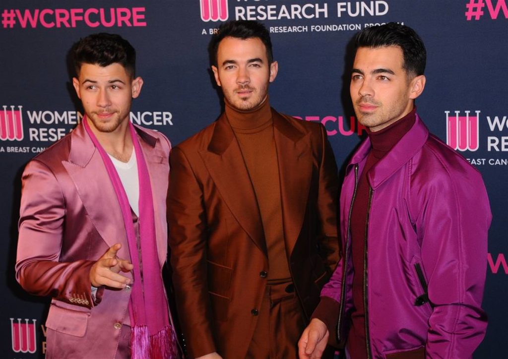 Jonas Brothers at the at the Women's Cancer Research Fund's An ...