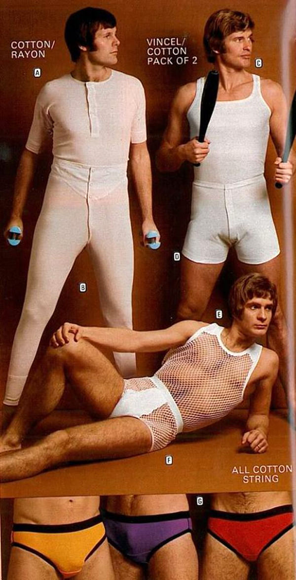  Male Underwear 1970's ad original 1pg 8x10 clipping magazine  photo #S0964 : Collectibles & Fine Art