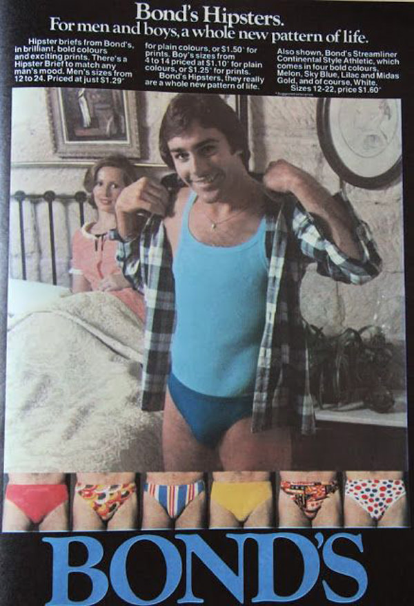 Vintage Boys Briefs Gay Porn - Because Why The Hell Not: Vintage '70s and '80s Men's Underwear Ads - Tom +  Lorenzo