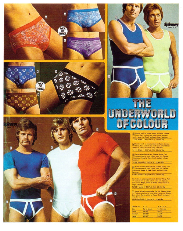 1970s Jockey Y-front underwear ad