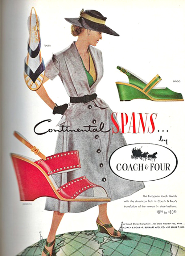vintage shoes 1950s style