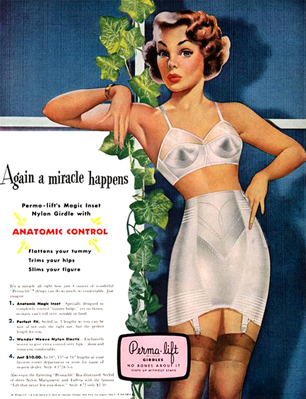 1950s Girdles w/ Garters Open Bottom Girdle Skirt Garter Belt Vintage  Shapewear Lingerie LOT of 15