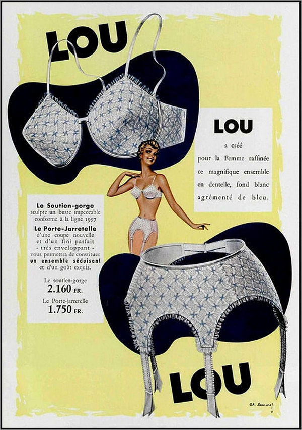 Lingerie-Undergarments-Underwear-Vintage-Ads-40s-50s-Fashion-Tom-Lorenzo-Site  (35) - Tom + Lorenzo
