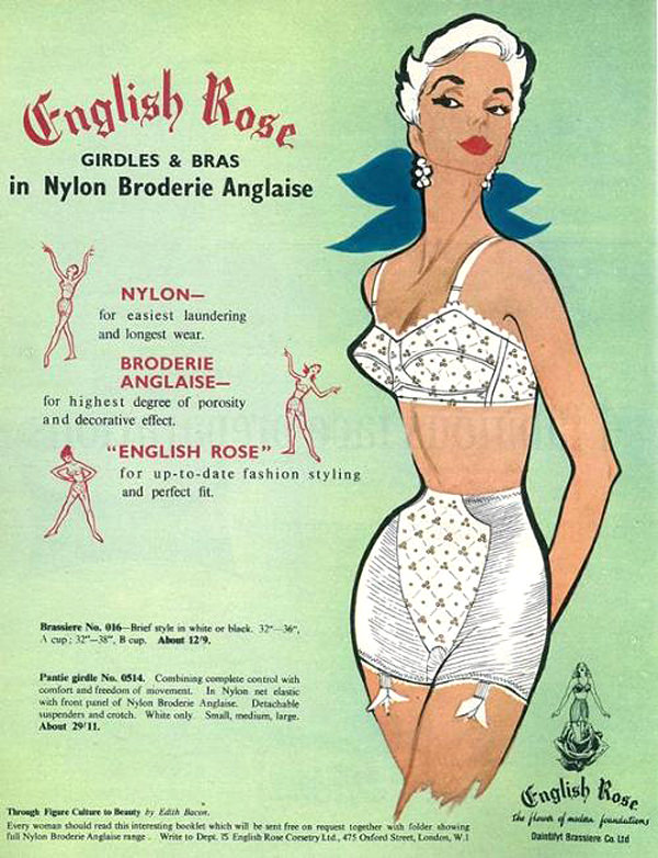 1953 women's Exquisite form bras are bra most popular in America ad