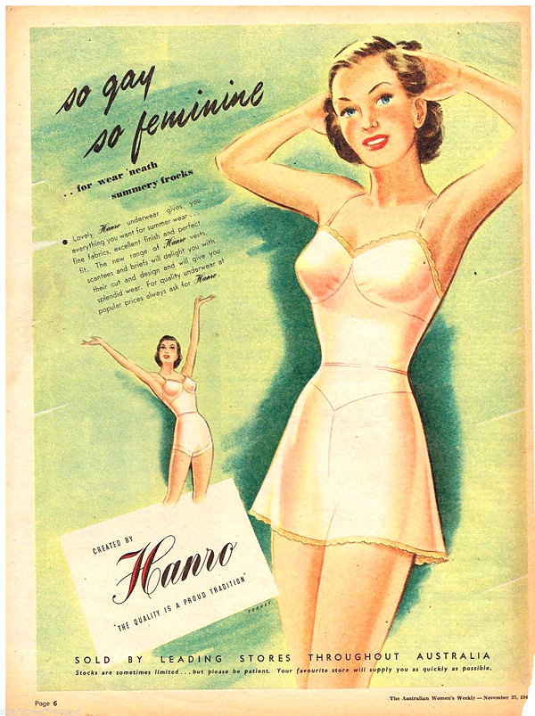 Lingerie-Undergarments-Underwear-Vintage-Ads-40s-50s-Fashion-Tom-Lorenzo-Site  (28) - Tom + Lorenzo