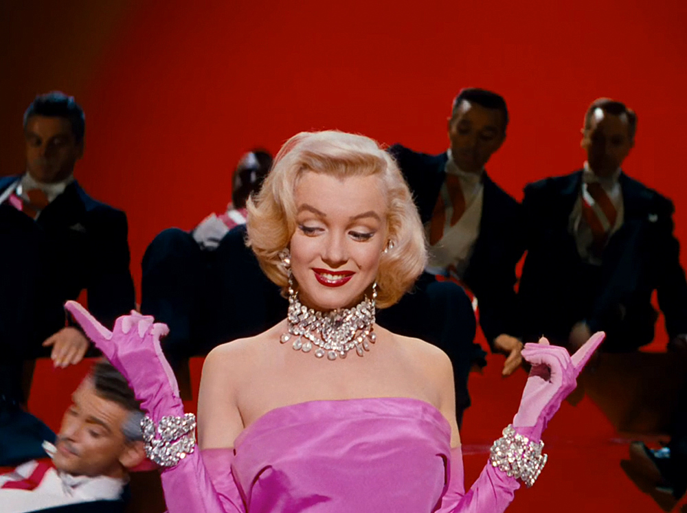 One Iconic Look Marilyn Monroe Gentlemen Prefer Blondes Costumes Fashion Tom Lorenzo Site 1 