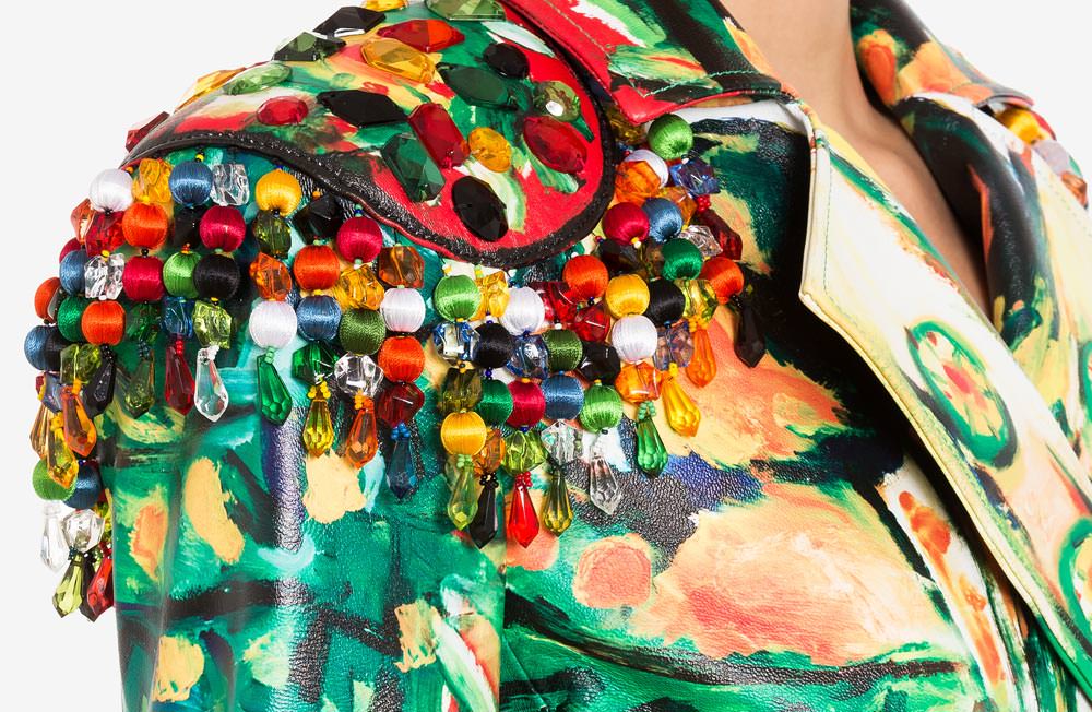 Yea or Nay: Moschino Trompe l'Oeil Jacket with Colored Stones and