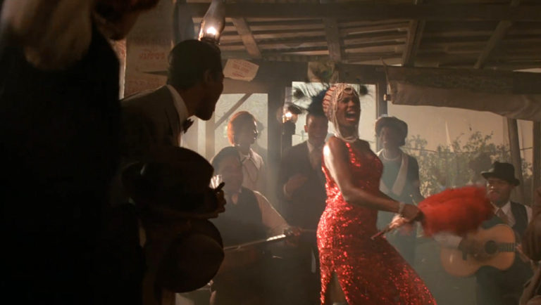 One Iconic Look: Shug Avery's "Miss Celie's Blues" Dress and Headpiece