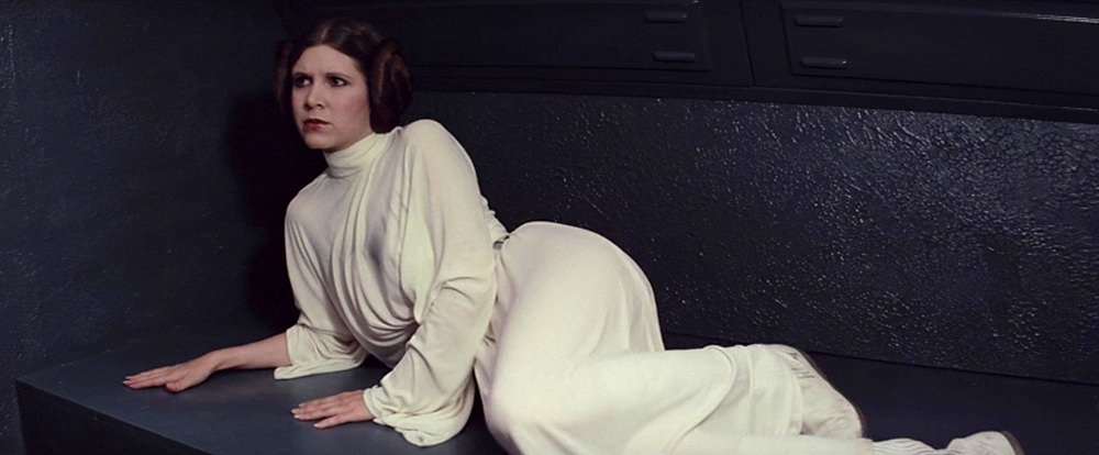 One Iconic Look Princess Leia s White Gown in Star Wars Episode IV A New Hope 1977 Tom Lorenzo