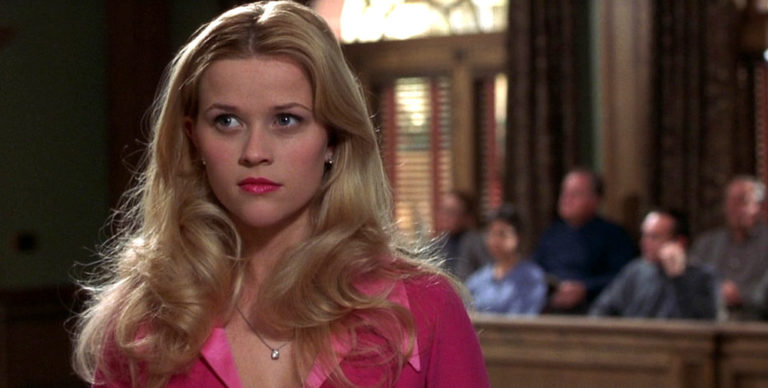 One Iconic Look Reese Witherspoons Pink Courtroom Dress In “legally