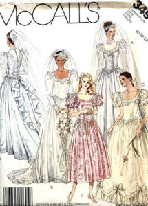A Gallery of Vintage 20th Century Wedding Gown Sewing Patterns - Tom ...