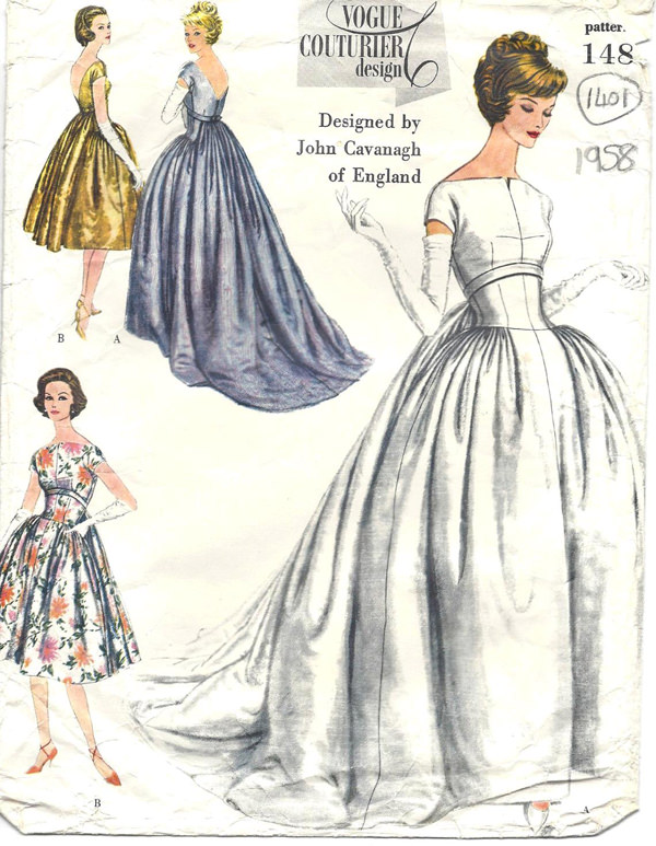 22+ Vintage Wedding Dress Patterns