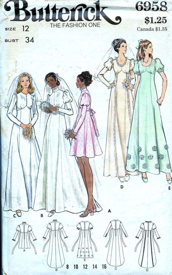 Vintage-Wedding-Dresses-Gowns-Sewing-Patterns-Fashion-2020-Tom-Lorenzo ...