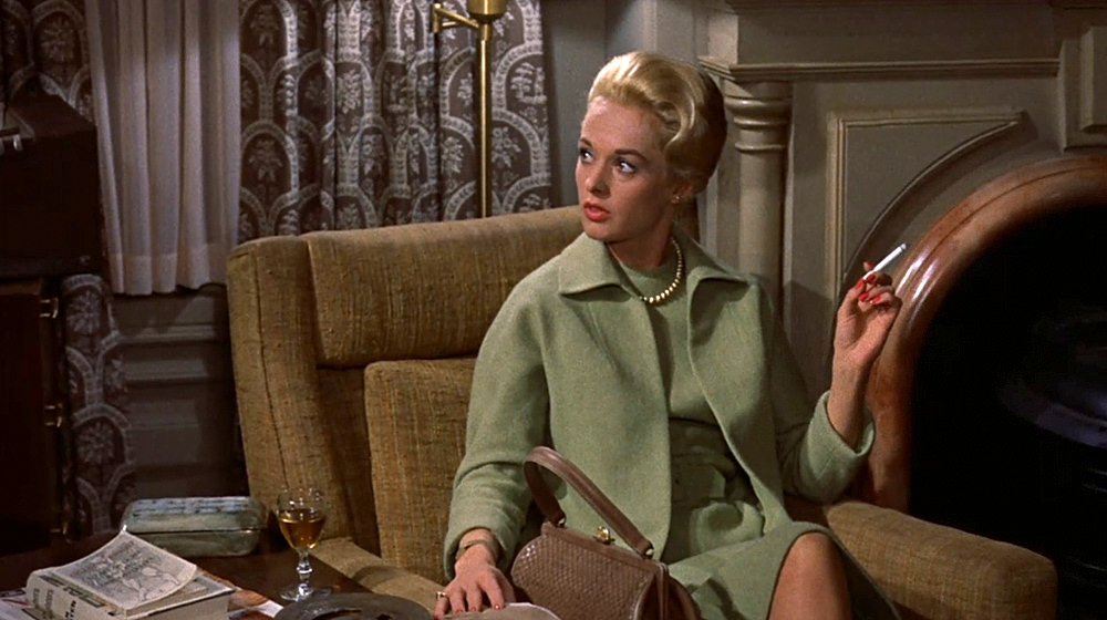 One Iconic Look Tippi Hedren S Green Suit In The Birds 1963 Tom Lorenzo