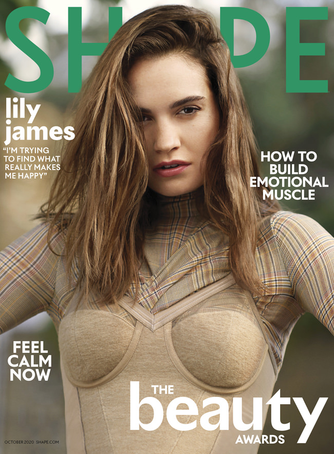 Lily-James-Rebecca-SHAPE-Magazine-October-2020-Fashion-Fitness-Tom-Lorenzo-Site  (2) - Tom + Lorenzo