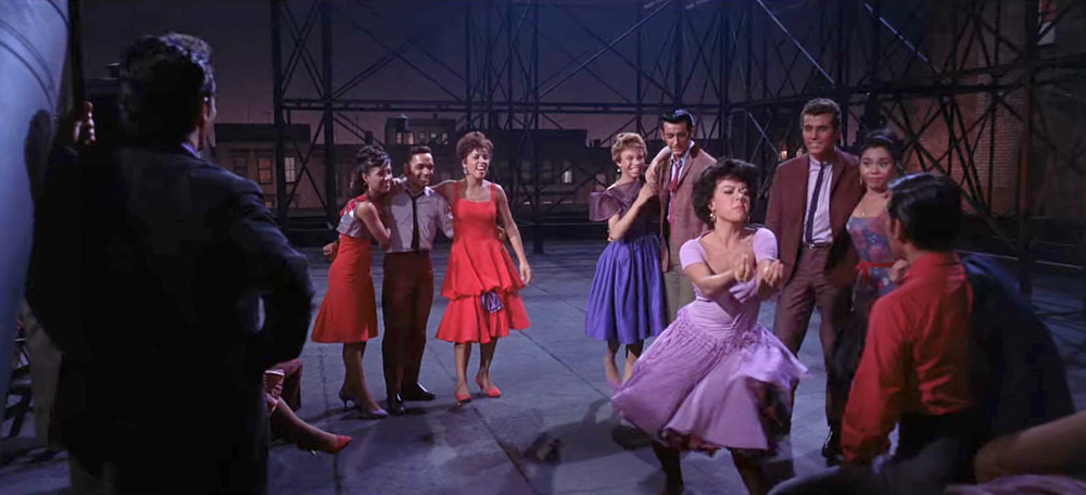 Rita-Moreno-West-Side-Story-Iconic-Look-Purple-Dress-Movies-Costume ...