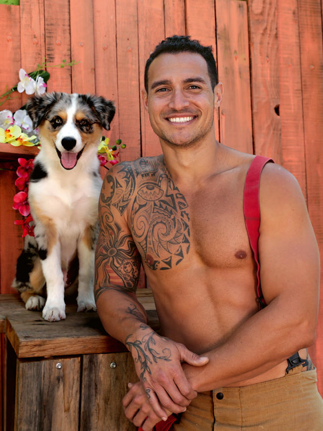 The 2021 Australian Firefighters Calendar costarring Cats, Dogs and