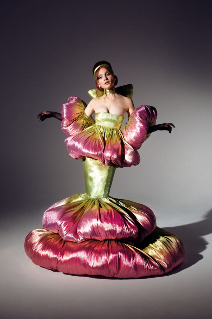 Miley Cyrus in Miss Sohee Tom + Lorenzo