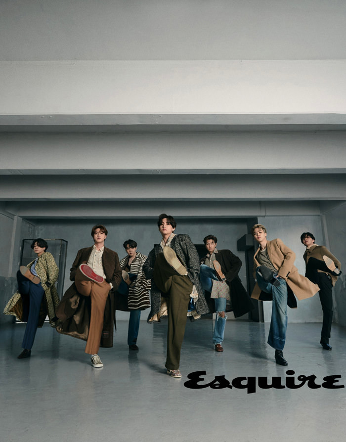 Bts Is Esquires Winter Issue Cover Tom Lorenzo