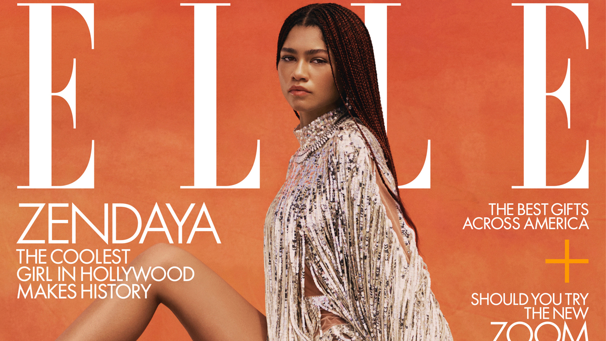 How do we feel abour Zendaya on the cover of Elle Magazine but is