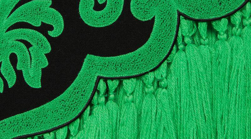 green lace gucci dress Gucci Green Lace Maxi Dress main image 1