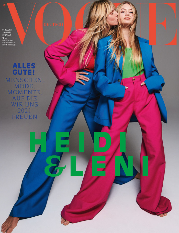 Heidi Klum Leni Klum Vogue Germany Fashion Magazines Editorials Tom 