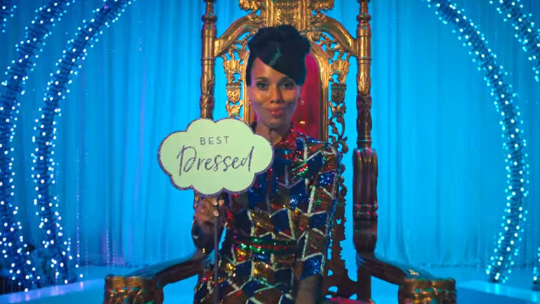 kerry washington the prom gucci dress