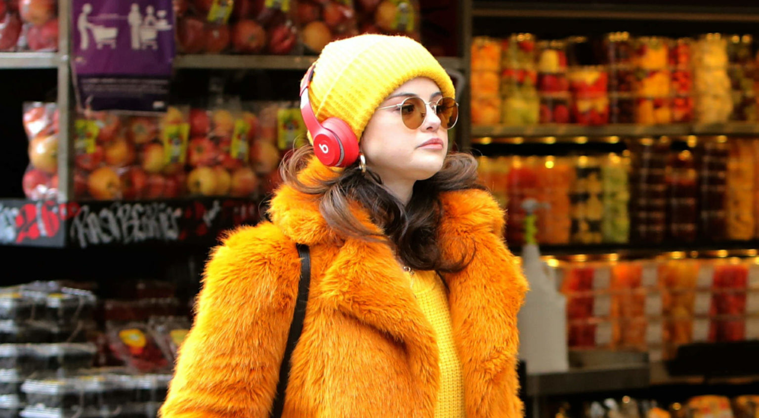 Selena Gomez Filming Scenes for 