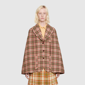Yea or Nay: Gucci Houndstooth Wool Jacket with Cape - Tom + Lorenzo