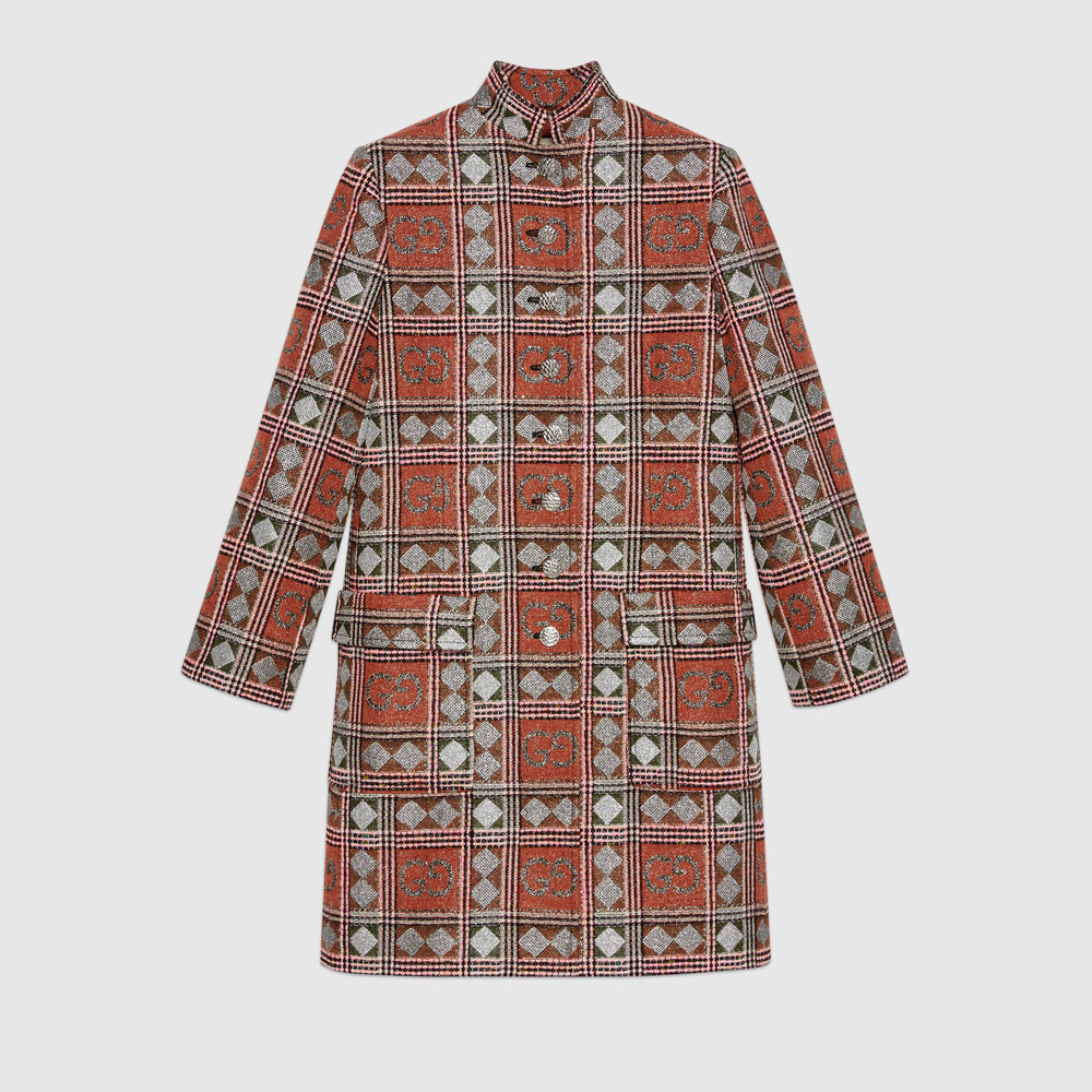 Yea or Nay: Gucci Check Tweed Coat - Tom + Lorenzo
