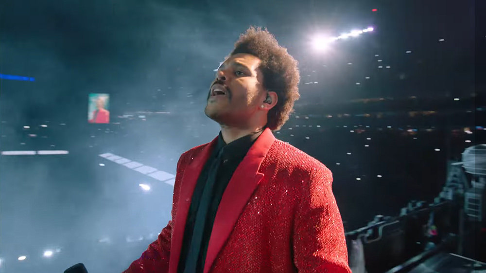 The Weeknd's red Super Bowl Givenchy jacket by was his most