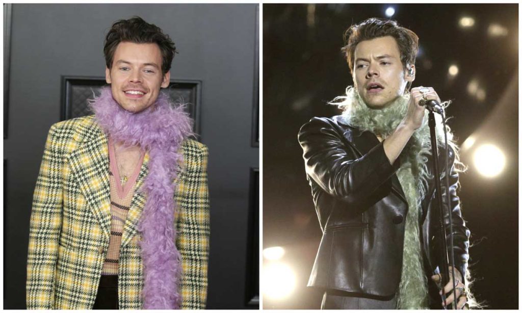 harry styles grammy outfit 2020