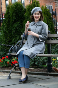 Rachel Brosnahan and John Waters on 