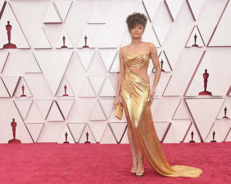 Oscars 2021 "The United States vs. Billie Holiday" Star Andra Day in(00)