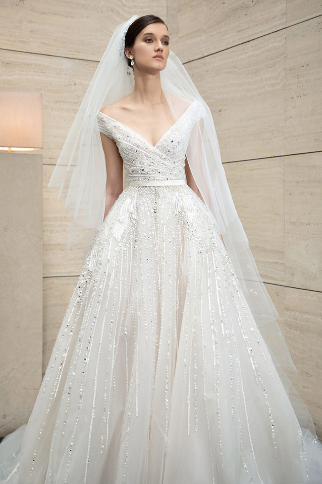 Elie saab – fall 2022 – portraits in motion bridal collection
