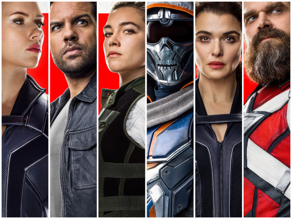 Marvel Studios Releases “Black Widow” Character Posters with Scarlett Johansson, Florence Pugh