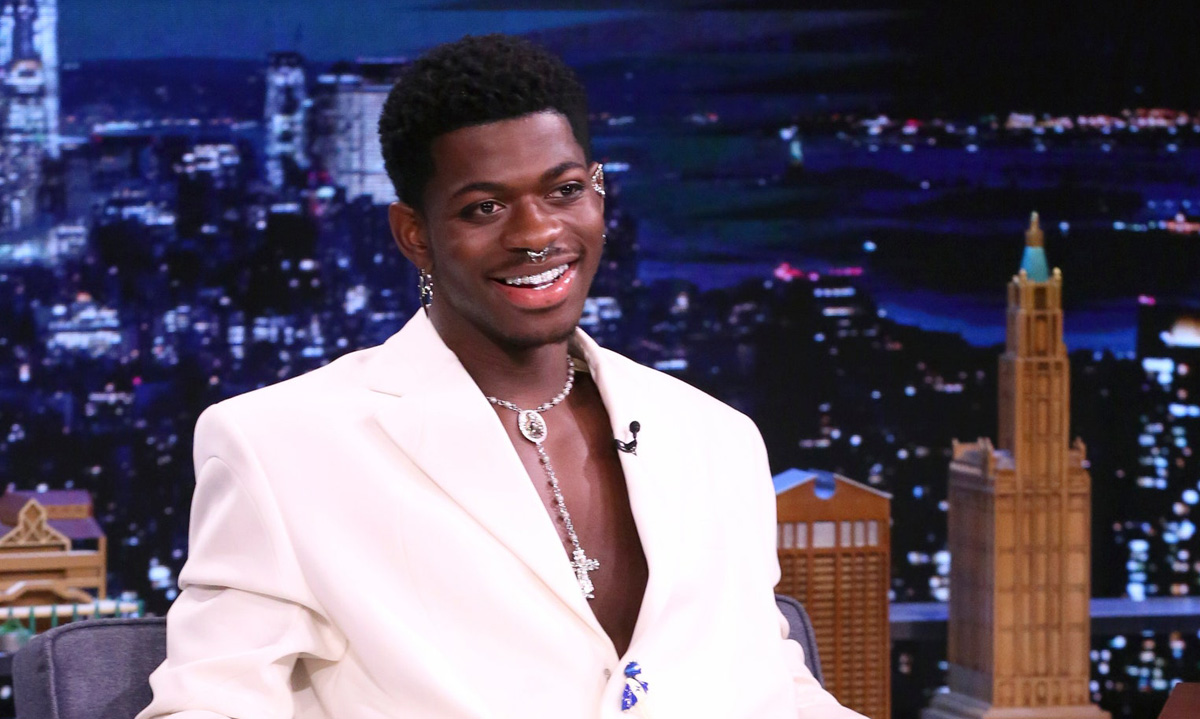 Lil Nas X Wore Louis Vuitton On The Tonight Show Starring Jimmy Fallon