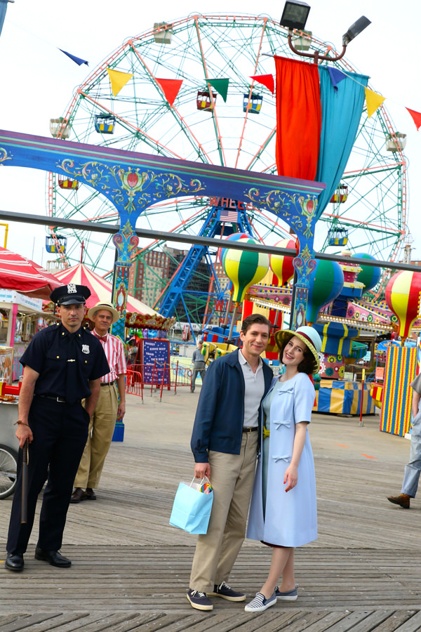 The Marvelous Mrs Maisel Filming in Coney Island | Tom + Lorenzo