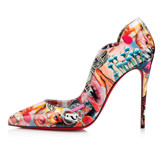How Christian Louboutin Mixed Paisley & Patent To Master Holiday Style –  Footwear News