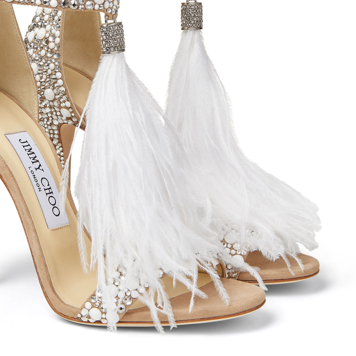 Yea or Nay: Jimmy Choo 'Viola' Crystal and Ostrich Feather Tassel ...