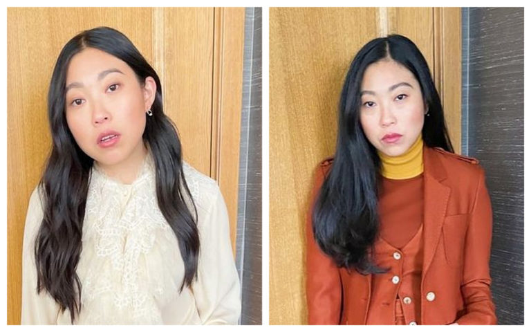 Awkwafina Promotes ”Shang-Chi and the Legend of the Ten Rings” in Gucci ...