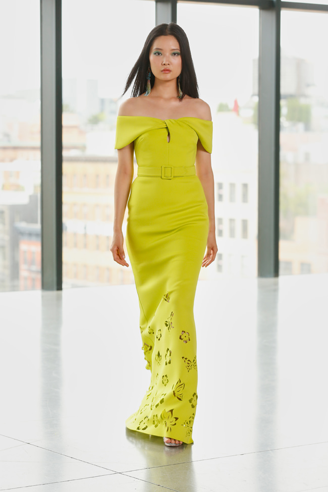 New York Fashion Week: Badgley Mischka Spring 2022 Collection - Tom ...