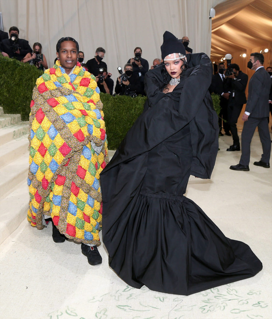 Met Gala 2021: Rihanna and A$AP Rocky - Tom + Lorenzo