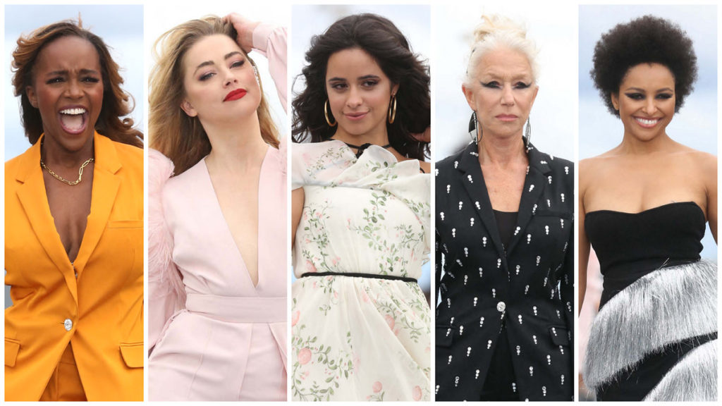 Aja Naomi King, Amber Heard, Camila Cabello, Helen Mirren and Kat